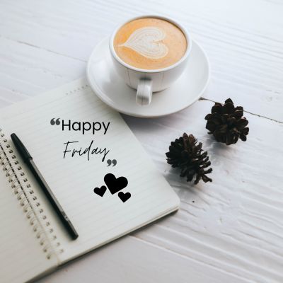 ☕ Happy Friday, beautiful soul

Just one cup.
Just one heart.
Just you — showing up, reflecting, dreaming, and writing the next chapter on your own terms.

Fridays don’t have to mean big plans or couple goals.
Sometimes, it’s enough to sit with a warm drink, a pen, and the quiet joy of being exactly where you are.

If love is on the way, let it find you content, not waiting.
If today’s just for you — make it count.

Big hugs,
Jaq x